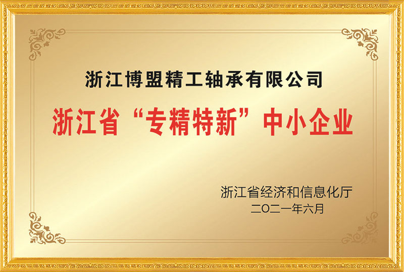 浙江省专精特新中小企业